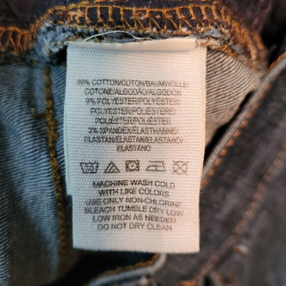 Free People Jeans Size 25 Ankle Skinny Low Rise Ripped Medium Dark Wash Stretch - Picture 4 of 10